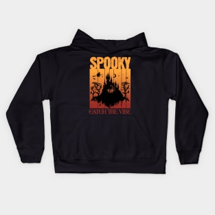 Halloween Graphic Design Kids Hoodie